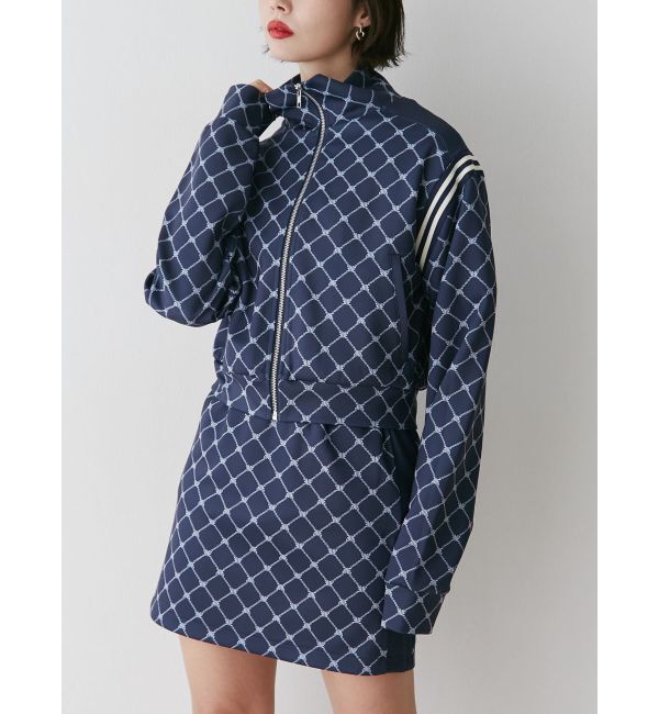 jouetie「モノグラムミニスカート【セットアップ対応】」|スカート|