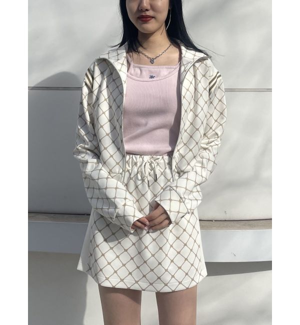 jouetie「モノグラムミニスカート【セットアップ対応】」|スカート|