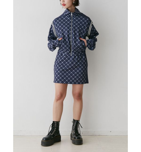 jouetie「モノグラムミニスカート【セットアップ対応】」|スカート|