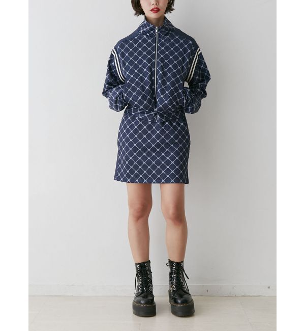 jouetie「モノグラムミニスカート【セットアップ対応】」|スカート|