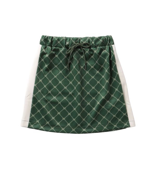jouetie「モノグラムミニスカート【セットアップ対応】」|スカート|グリーン