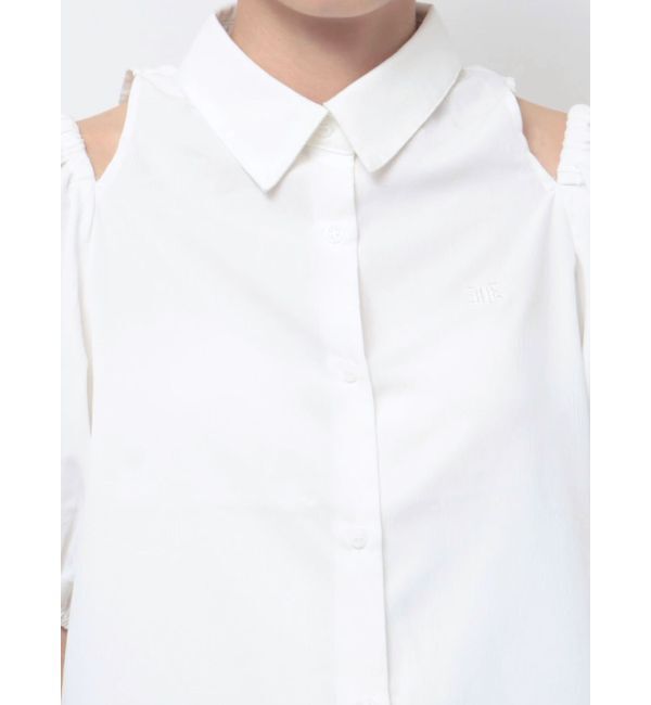 jouetie「カットアウトバルーンスリーブシャツ」|シャツ・ブラウス|