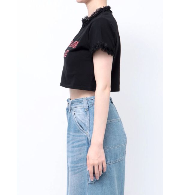 jouetie「メタルロゴレースフィットTシャツ」|Tシャツ・カットソー|