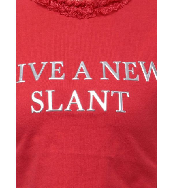 jouetie「メタルロゴレースフィットTシャツ」|Tシャツ・カットソー|