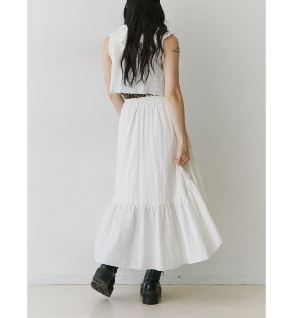 jouetie「エアリーフリルノースリブラウス【セットアップ対応】」|シャツ・ブラウス|