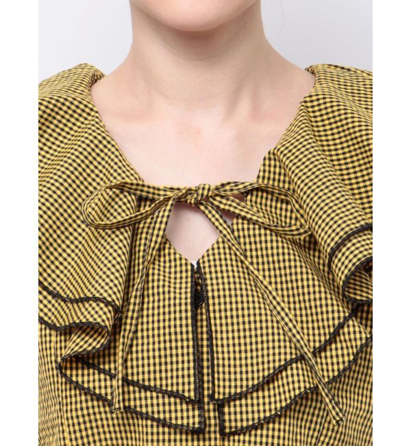 jouetie「エアリーフリルノースリブラウス【セットアップ対応】」|シャツ・ブラウス|