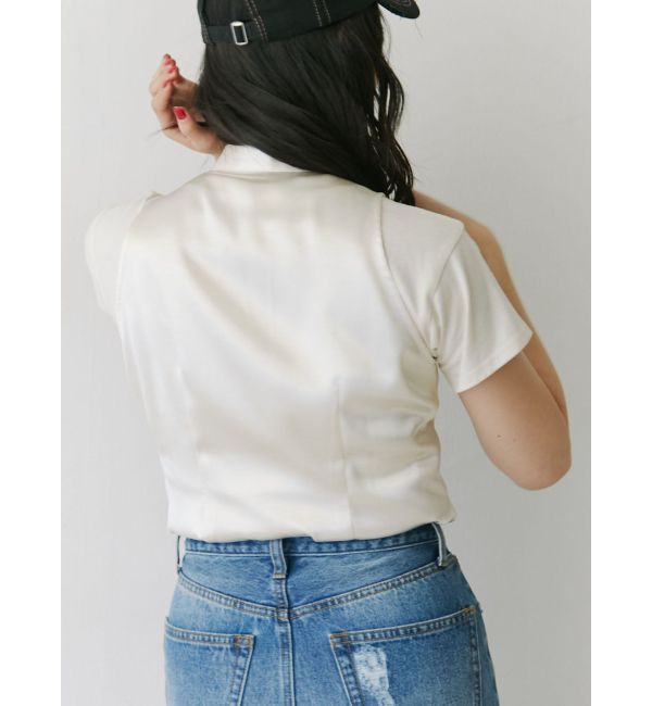 jouetie「フロントリボンアメスリブラウス」|シャツ・ブラウス|