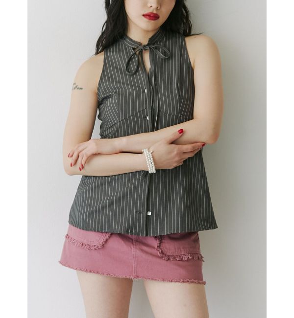 jouetie「フロントリボンアメスリブラウス」|シャツ・ブラウス|