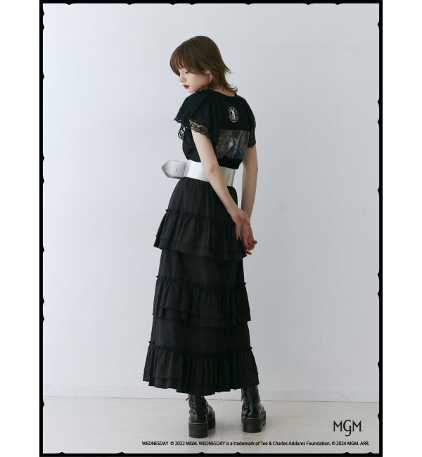 jouetie「レースドッキングラグランTシャツ【コラボ】」|Tシャツ・カットソー|