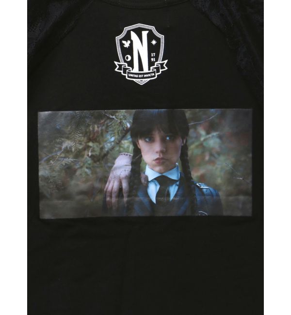 jouetie「レースドッキングラグランTシャツ【コラボ】」|Tシャツ・カットソー|