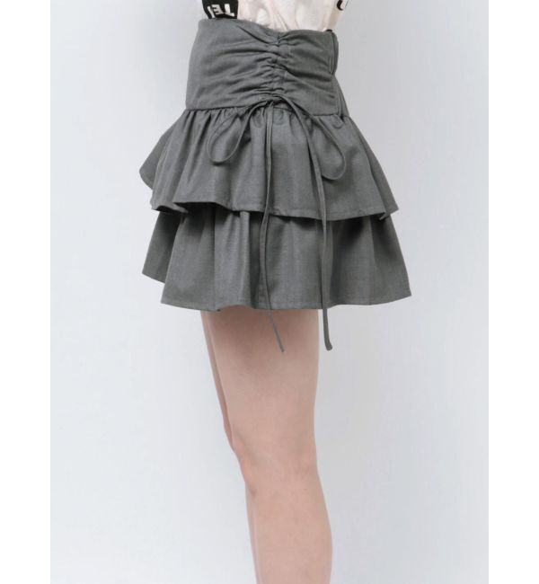 jouetie「リボンティアードミニスカパン【セットアップ対応】」|スカート|