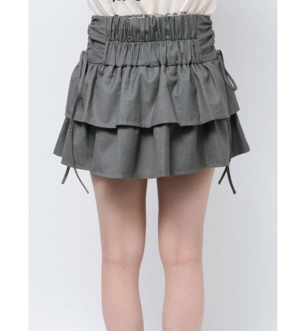 jouetie「リボンティアードミニスカパン【セットアップ対応】」|スカート|