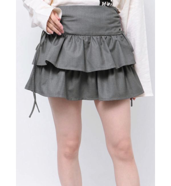 jouetie「リボンティアードミニスカパン【セットアップ対応】」|スカート|