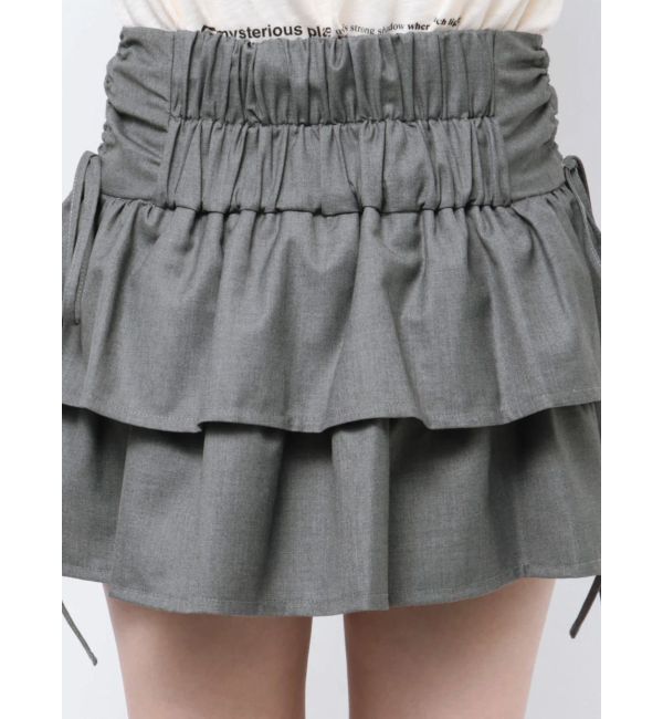 jouetie「リボンティアードミニスカパン【セットアップ対応】」|スカート|