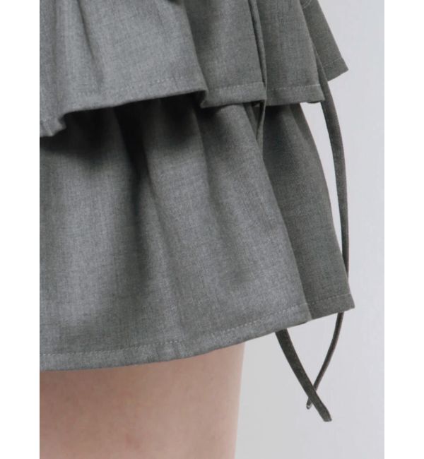 jouetie「リボンティアードミニスカパン【セットアップ対応】」|スカート|