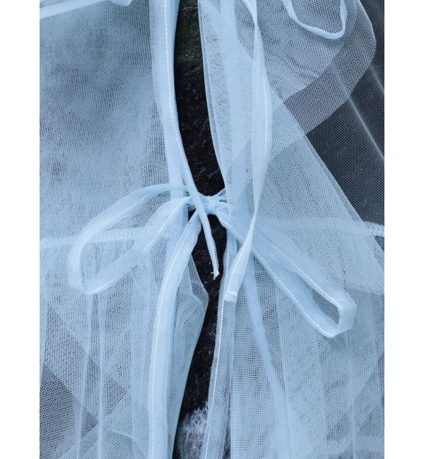 jouetie「チュールドレープフリルベスト」|シャツ・ブラウス|