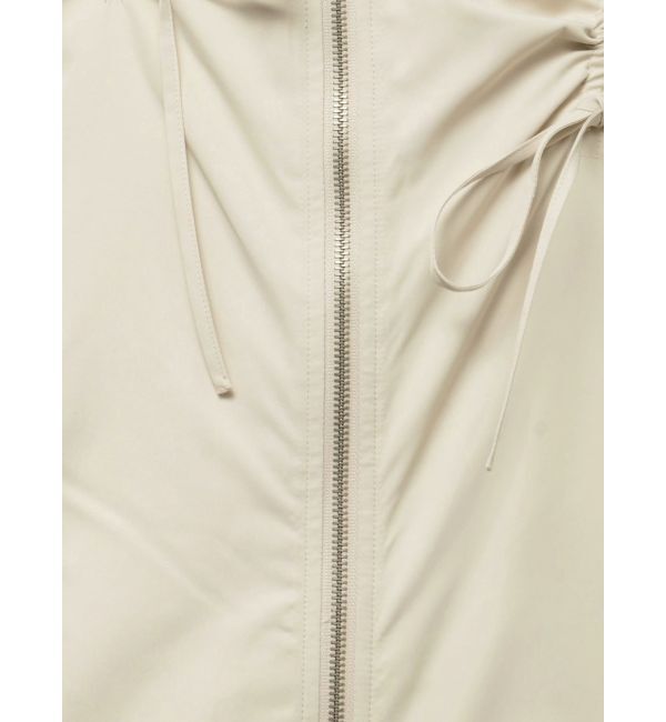 jouetie「ギャザーリボンMA-1ベスト」|ダウンベスト・ベスト|