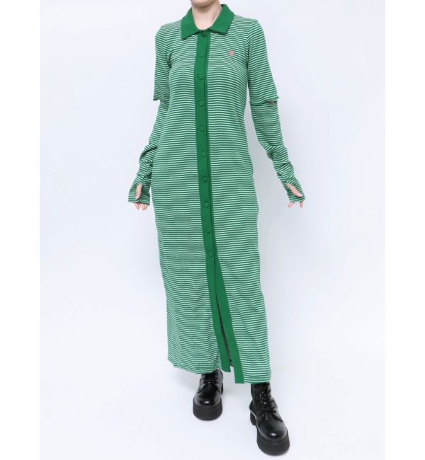 jouetie「【MILLER】バイカラーロングワンピース」|ワンピース|