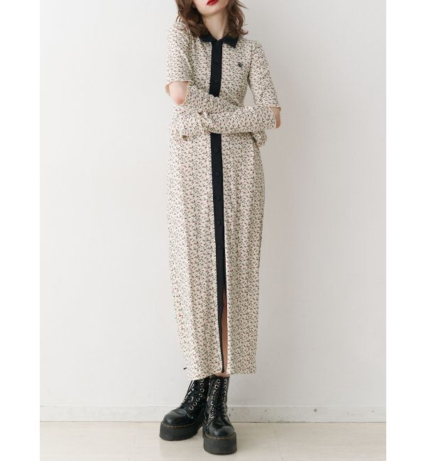 jouetie「【MILLER】バイカラーロングワンピース」|ワンピース|