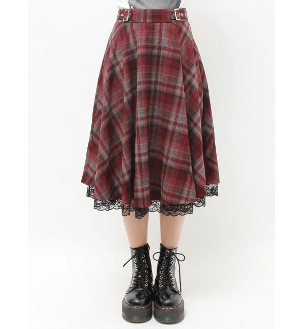 jouetie「パターンベルトフレアスカート【セットアップ対応】」|スカート|