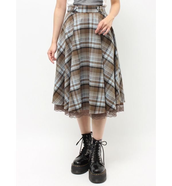 jouetie「パターンベルトフレアスカート【セットアップ対応】」|スカート|