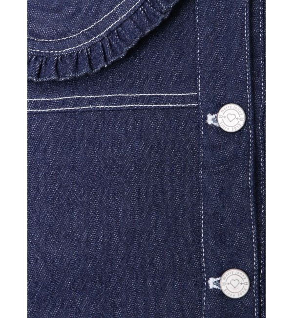 merry jenny「Bigリボンデニムジャケット」|デニムジャケット|