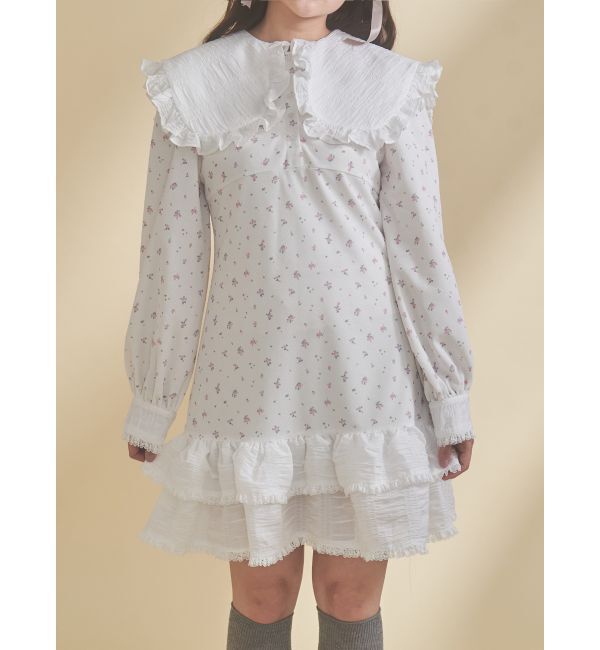 merry jenny「ポロミニワンピース」|ワンピース|ピンク