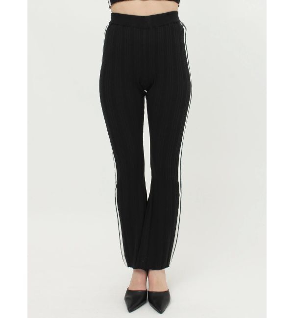 GYDA「サイドラインフレアニットパンツ【SETUP着用可】」|その他|