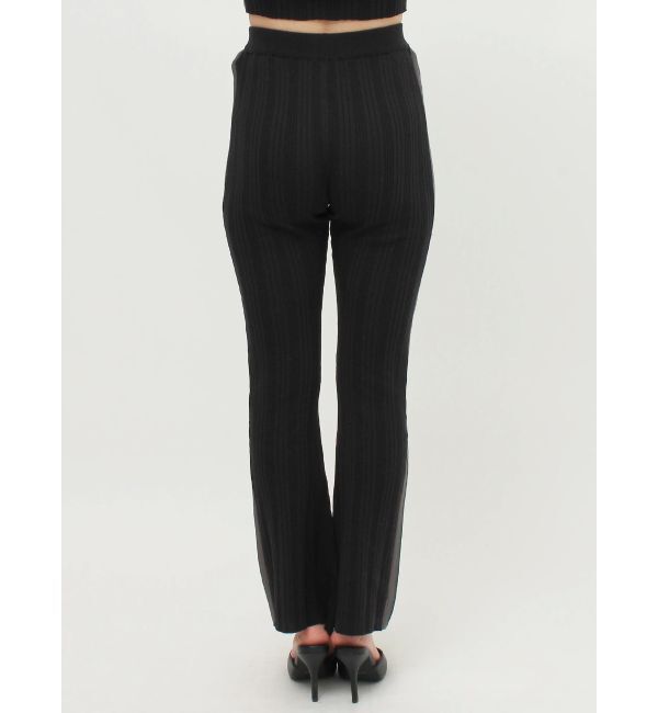 GYDA「サイドラインフレアニットパンツ【SETUP着用可】」|その他|