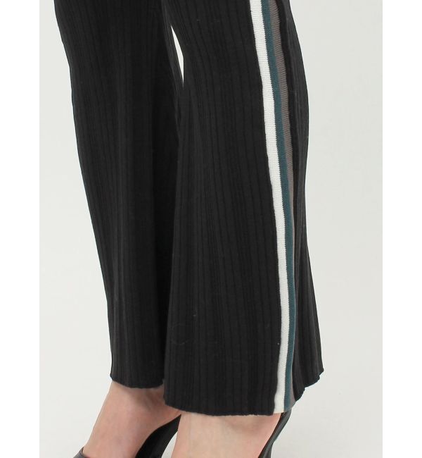 GYDA「サイドラインフレアニットパンツ【SETUP着用可】」|その他|