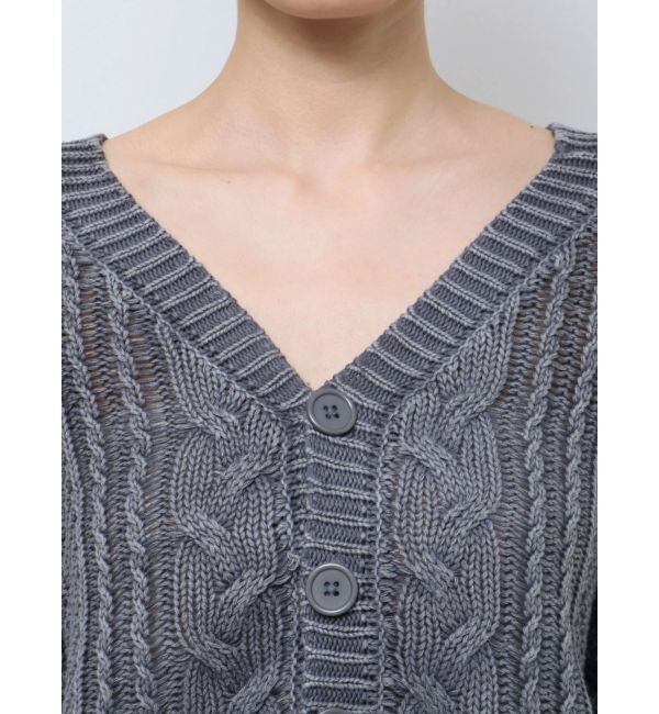 GYDA「2WAYブリーチBACKボタンニットトップス」|ニット・セーター|
