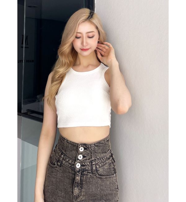 GYDA「アメスリショートタンクトップ」|タンクトップ|