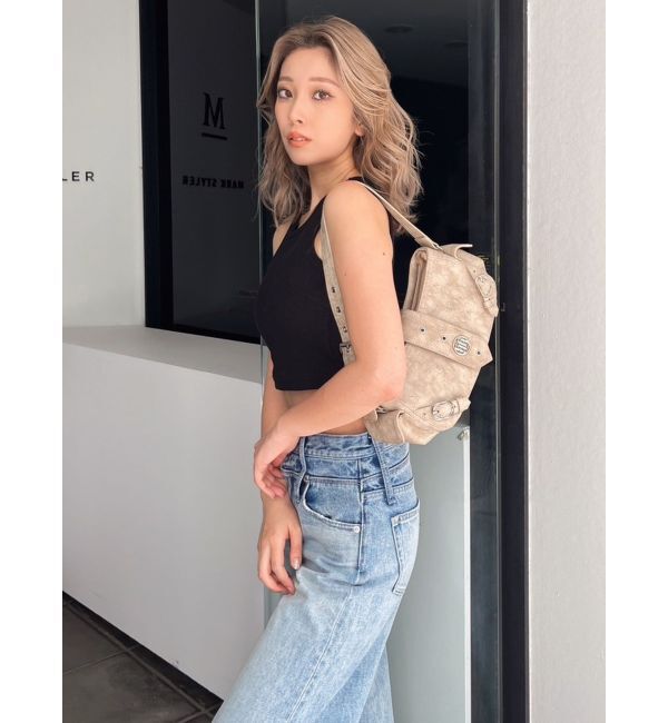 GYDA「アメスリショートタンクトップ」|タンクトップ|