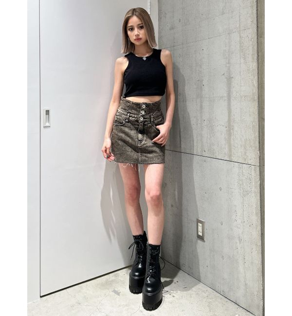 GYDA「アメスリショートタンクトップ」|タンクトップ|