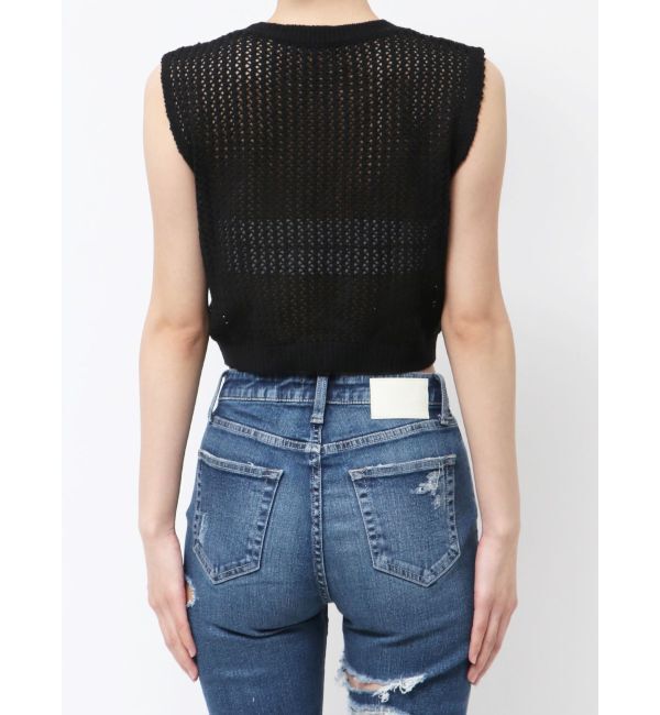 GYDA「ZINGY メッシュニットタンクトップ」|タンクトップ|