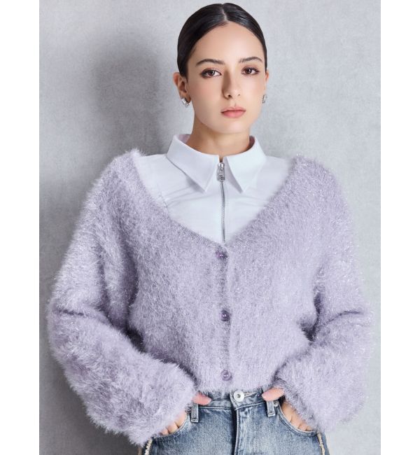 GYDA「W ZIPギャザータイトシャツ」|シャツ・ブラウス|