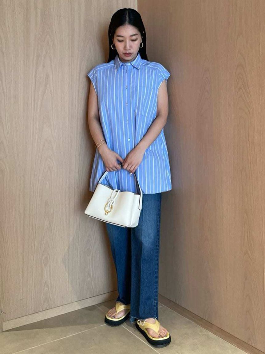 Mila Owen「バルーンヘムノースリシャツ」|シャツ・ブラウス|