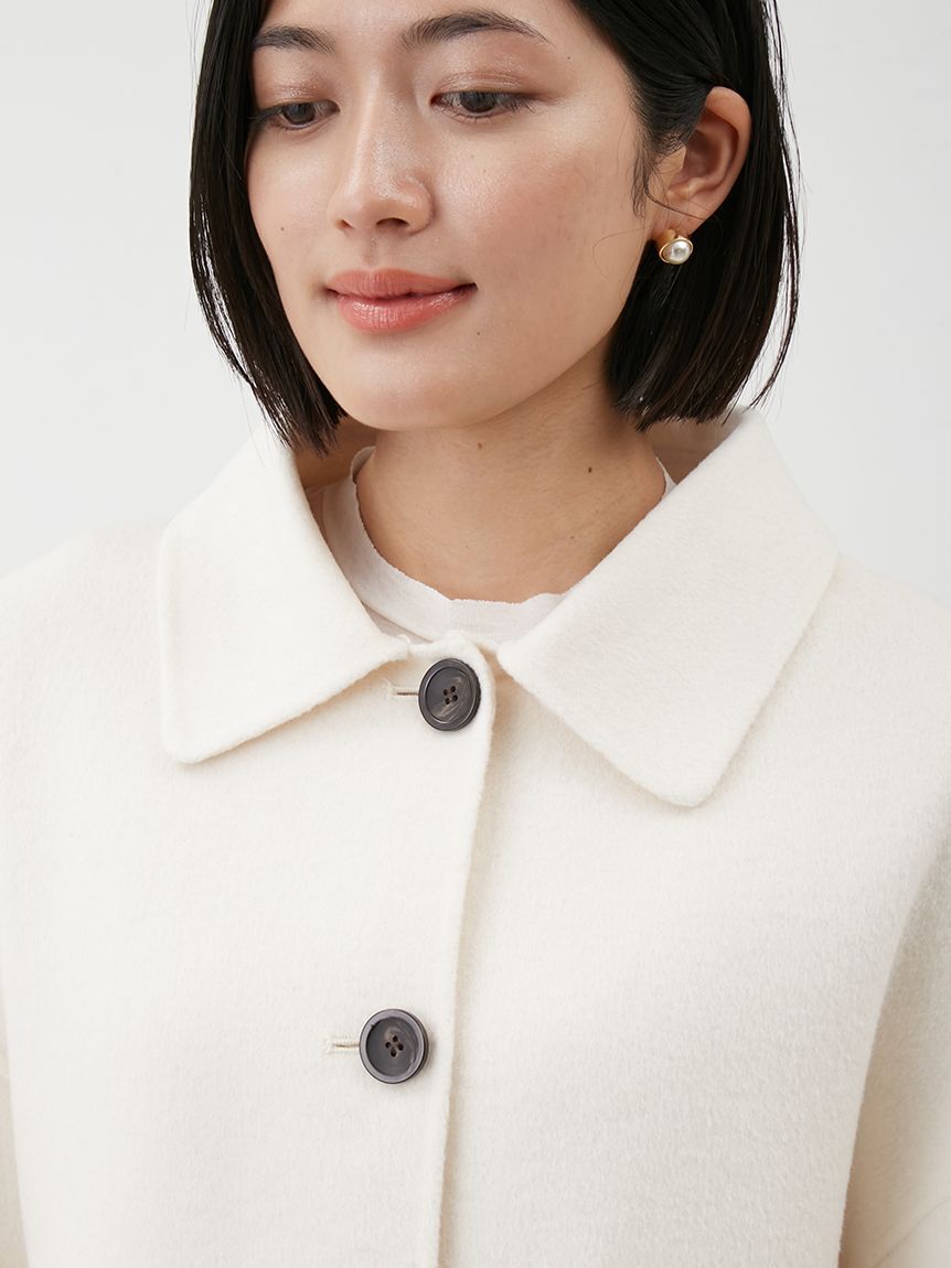 Mila Owen「2wayファーカラーリバーショートコート」|チェスターコート|