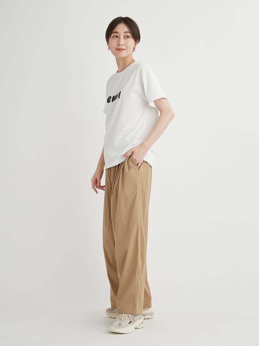 KEEN「【emmi&times;KEEN】GATHER TUCK PANTS」|チノ|