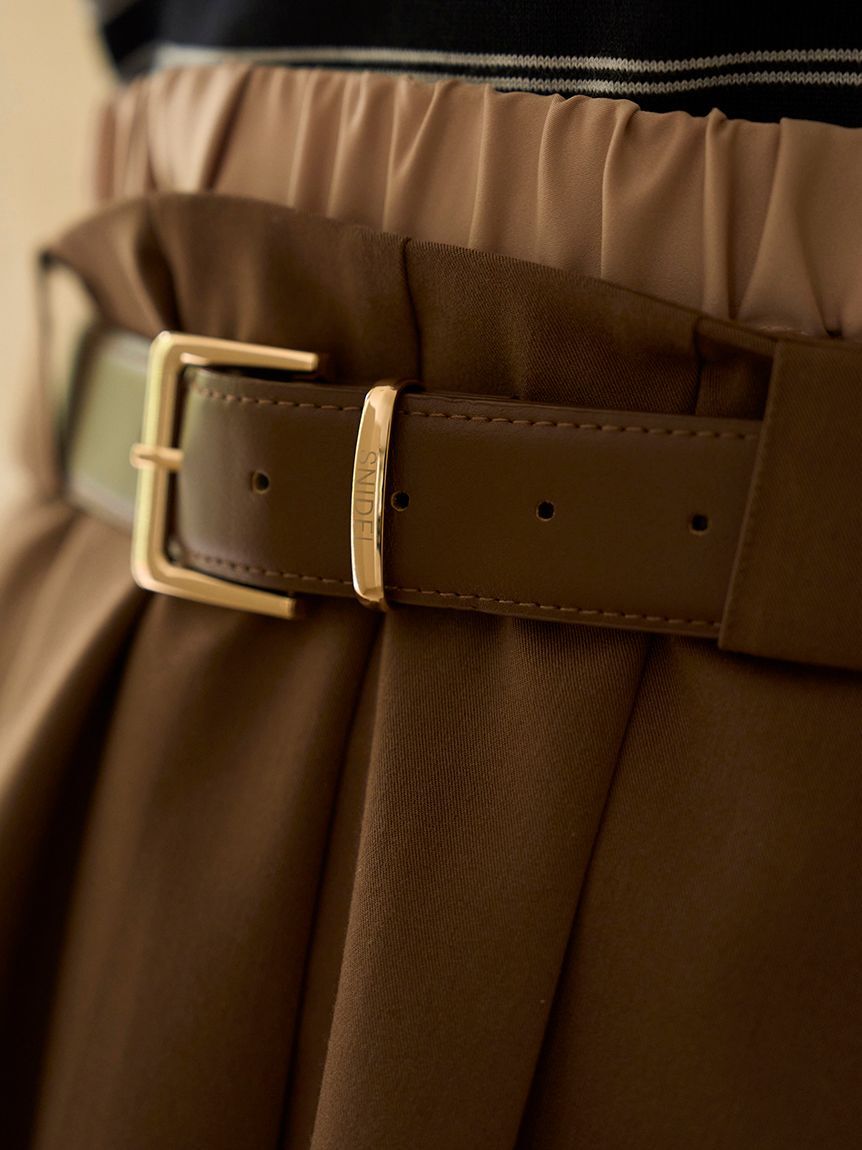 SNIDEL「レイヤードデザインプリーツスカショ」|その他|