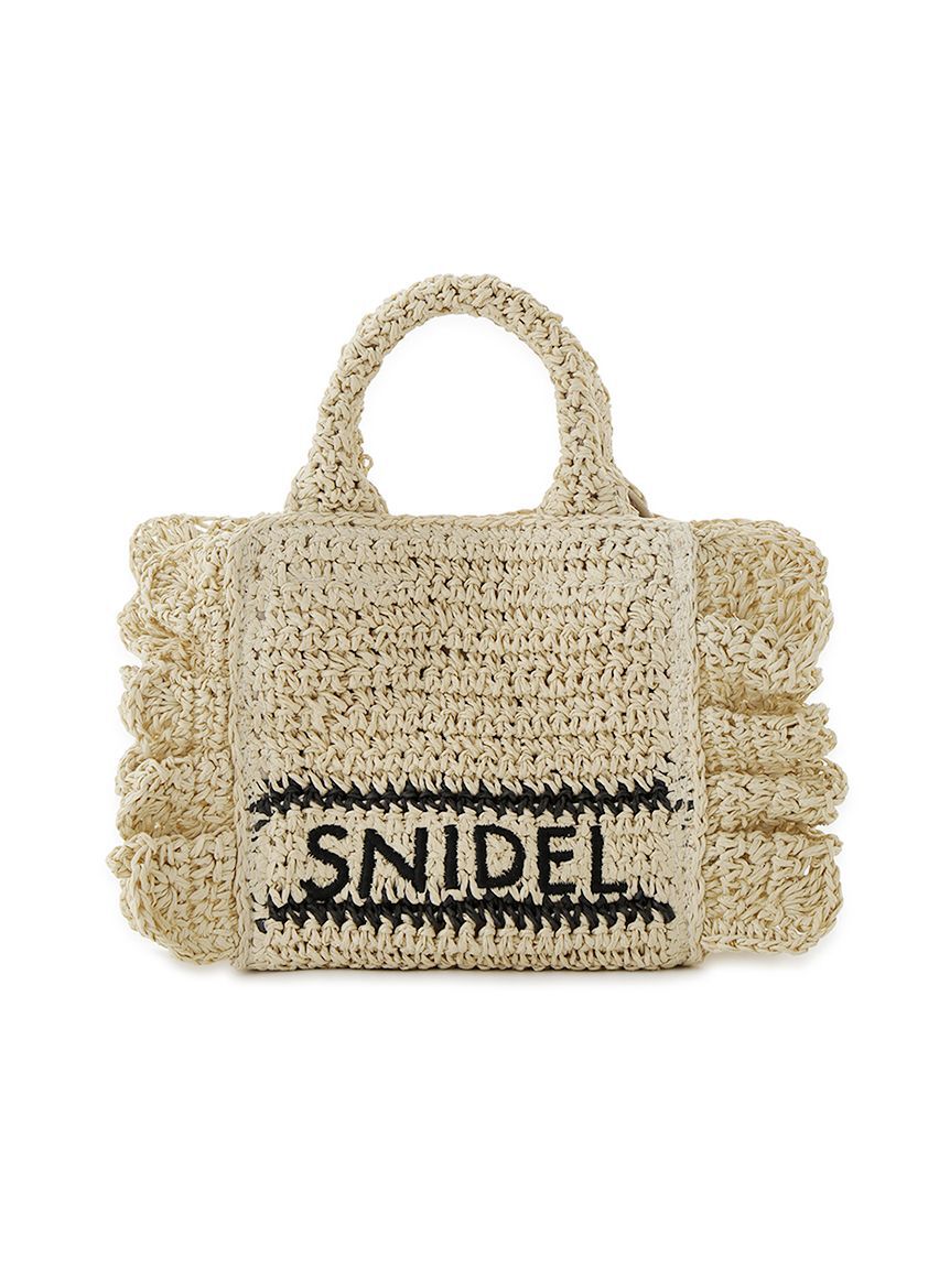 SNIDEL「ブレーズフリルロゴミニショルダー」|ショルダー・メッセンジャー|