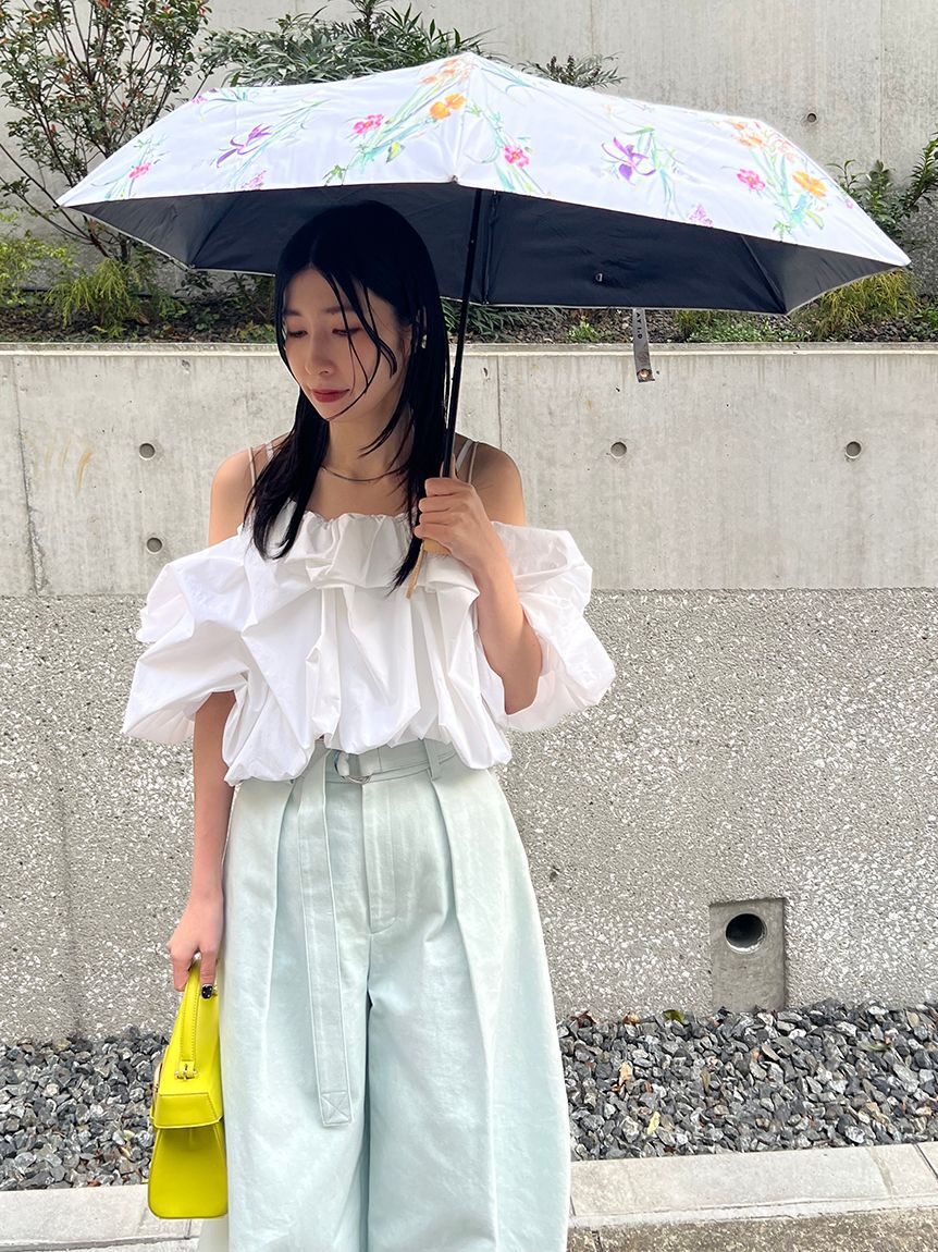 FRAY I.D「【FRAY I.D&times;PROTECT U】晴雨兼用折り畳み日傘」|傘|