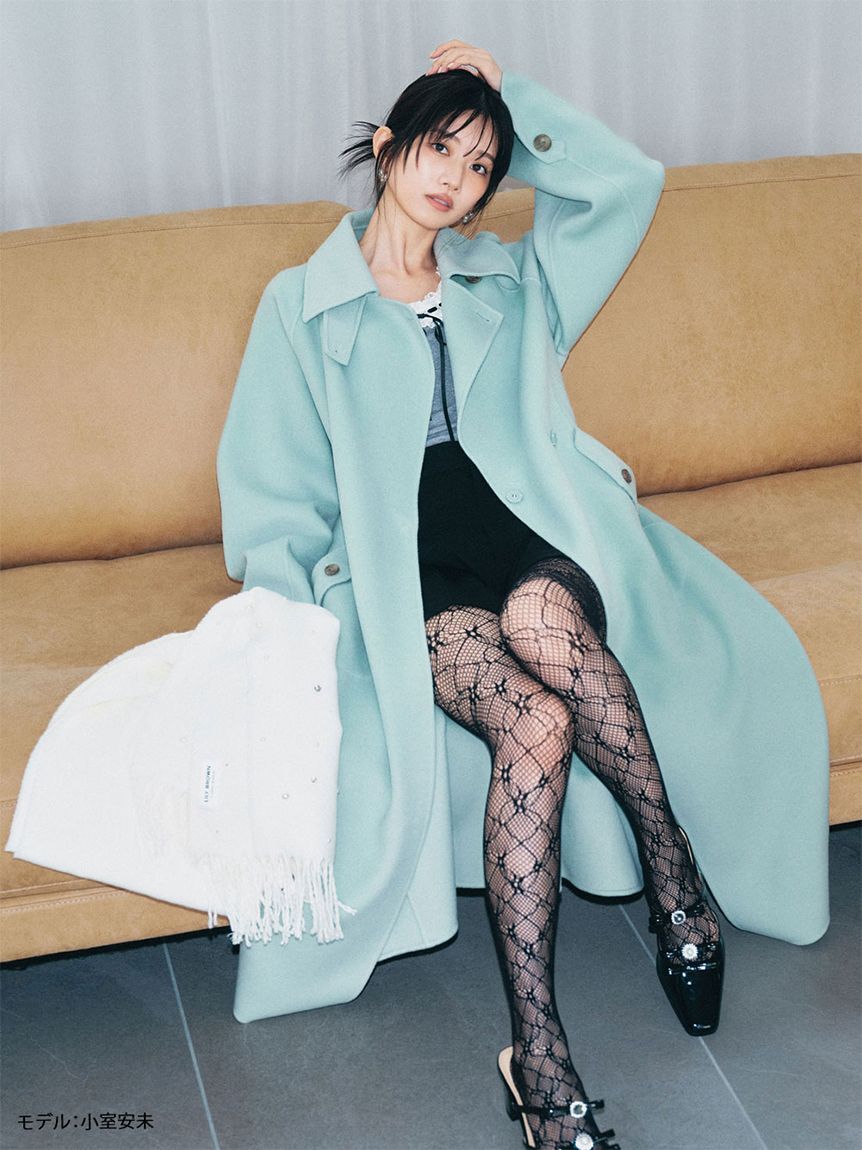 LILY BROWN「[L.B CANDY STOCK]パールビジュー付きストール」|マフラー|