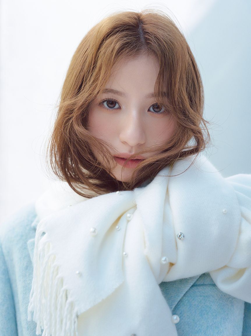 LILY BROWN「[L.B CANDY STOCK]パールビジュー付きストール」|マフラー|