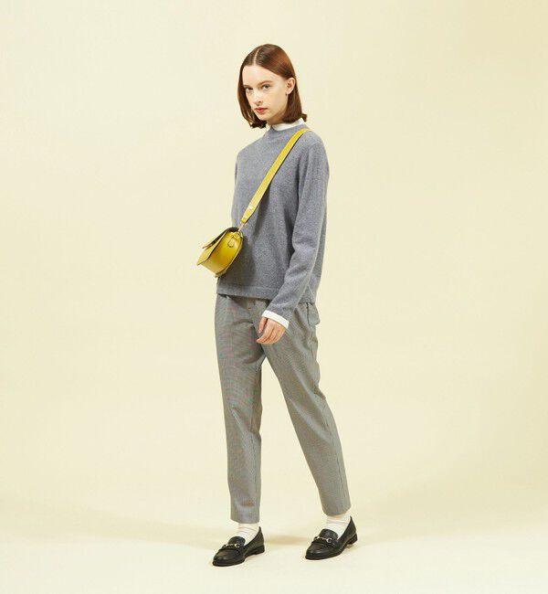 MACKINTOSH PHILOSOPHY「ブラッシュドライニングテーパードパンツ」|スラックス|