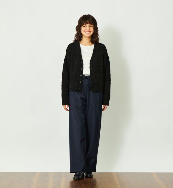 MACKINTOSH PHILOSOPHY「GREY LABEL ブークレカーディガン」|ニット・セーター|