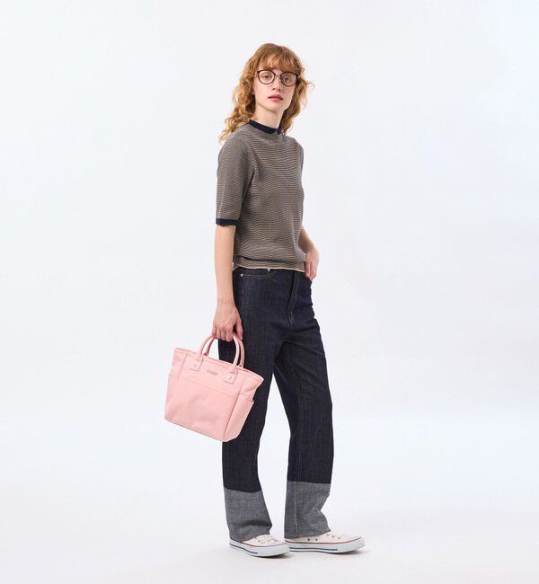 MACKINTOSH PHILOSOPHY「【LEE4月号/蛯原友里さん着用】Cleric Collar Knit ハーフスリーブ」|ニット・セーター|