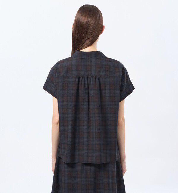 MACKINTOSH PHILOSOPHY「サッカーチェックオープンカラーシャツ」|シャツ・ブラウス|