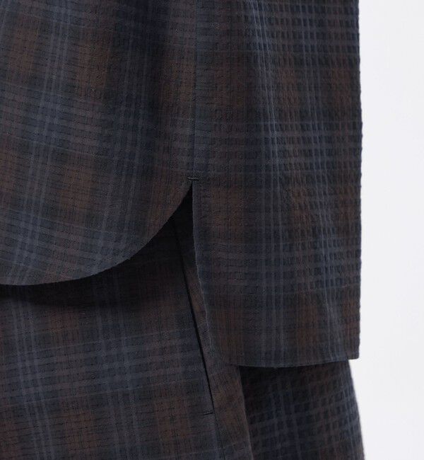 MACKINTOSH PHILOSOPHY「サッカーチェックオープンカラーシャツ」|シャツ・ブラウス|