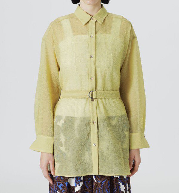  「【ドラマ着用商品】【手洗い可】ポココオーガンシアーシャツ」|シャツ・ブラウス|